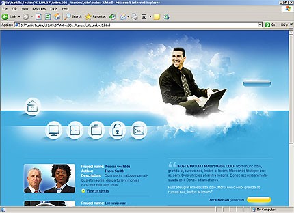 Website Template #21011