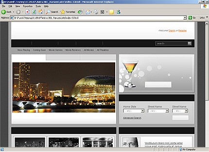 Website Template #21021