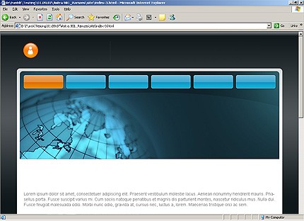 Website Template #21022