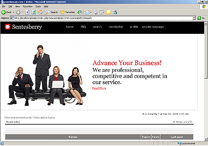 Website Template #21072
