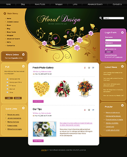 Website Template #21080