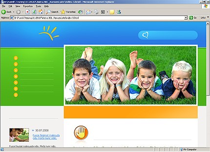 Website Template #21084