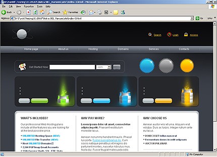 Website Template #21086