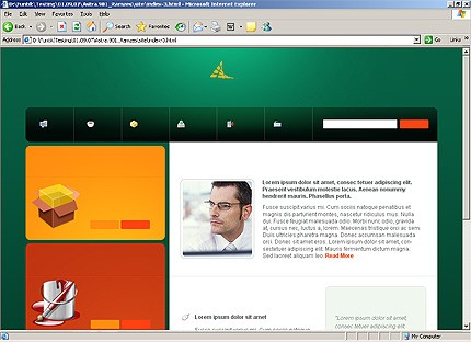 Website Template #21090