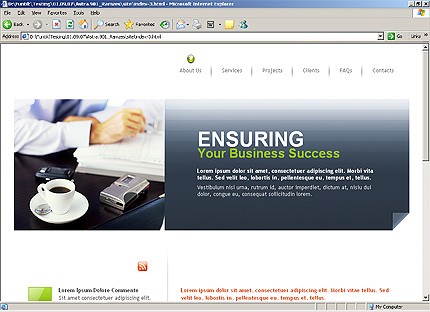 Website Template #21093