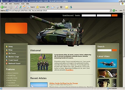 Website Template #21094