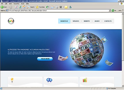 Website Template #21110