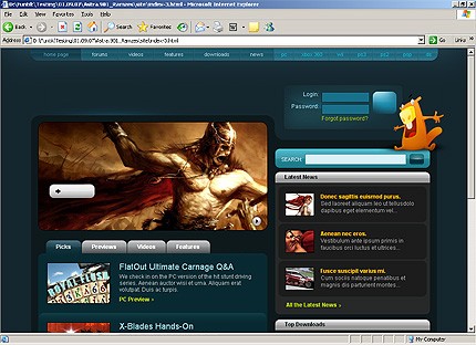 Website Template #21111
