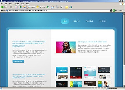 Website Template #21135