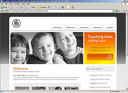 Website Template #21136