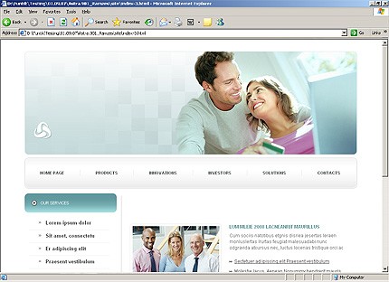Website Template #21137