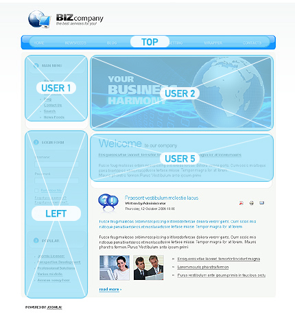 Website Template #21166