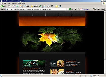 Website Template #21174