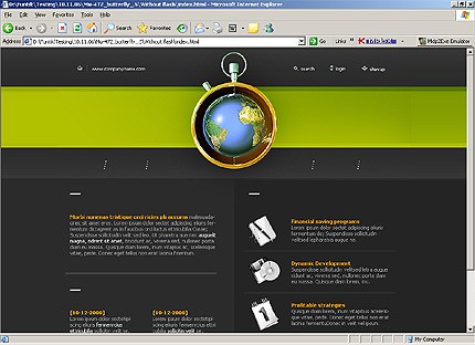 Website Template #21179
