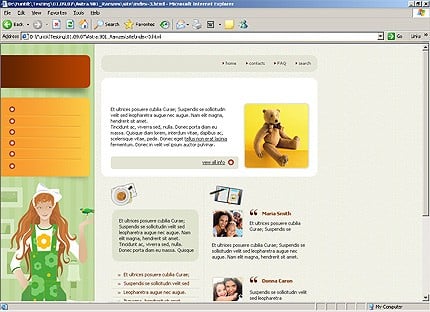 Website Template #21193