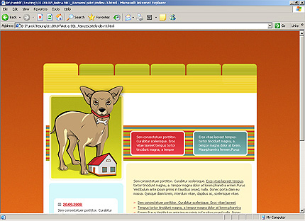 Website Template #21200