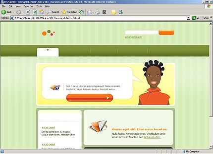 Website Template #21201