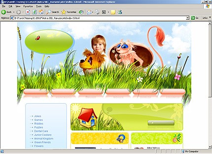 Website Template #21203