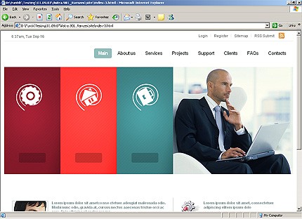Website Template #21215