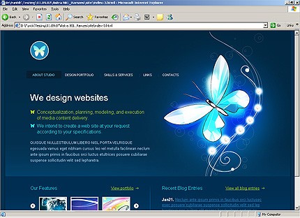 Website Template #21231