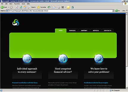 Website Template #21233