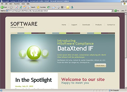 Website Template #21234
