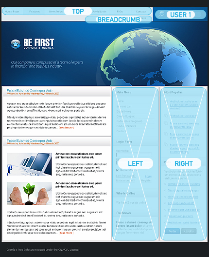 Website Template #21244