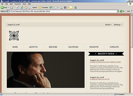 Website Template #21257