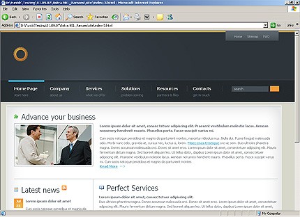 Website Template #21262