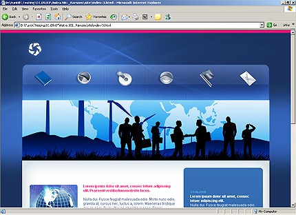 Website Template #21266