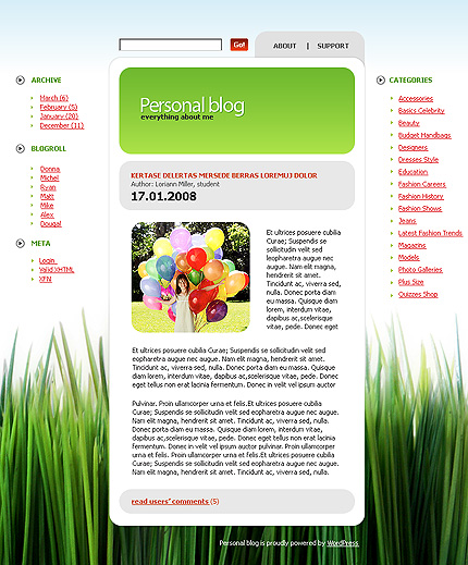 Website Template #21271