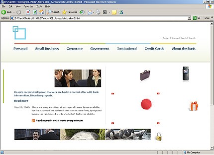 Website Template #21272