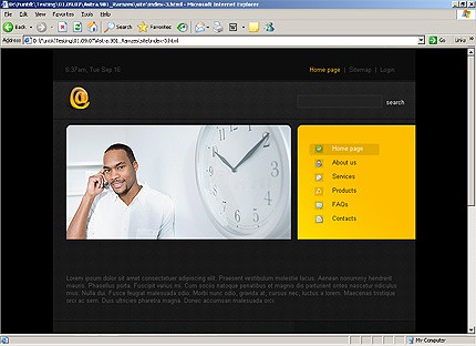 Website Template #21273