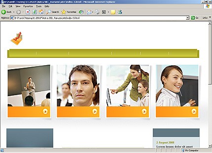 Website Template #21291