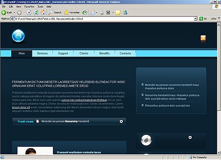 Website Template #21309