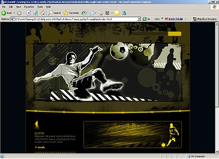 Website Template #21354
