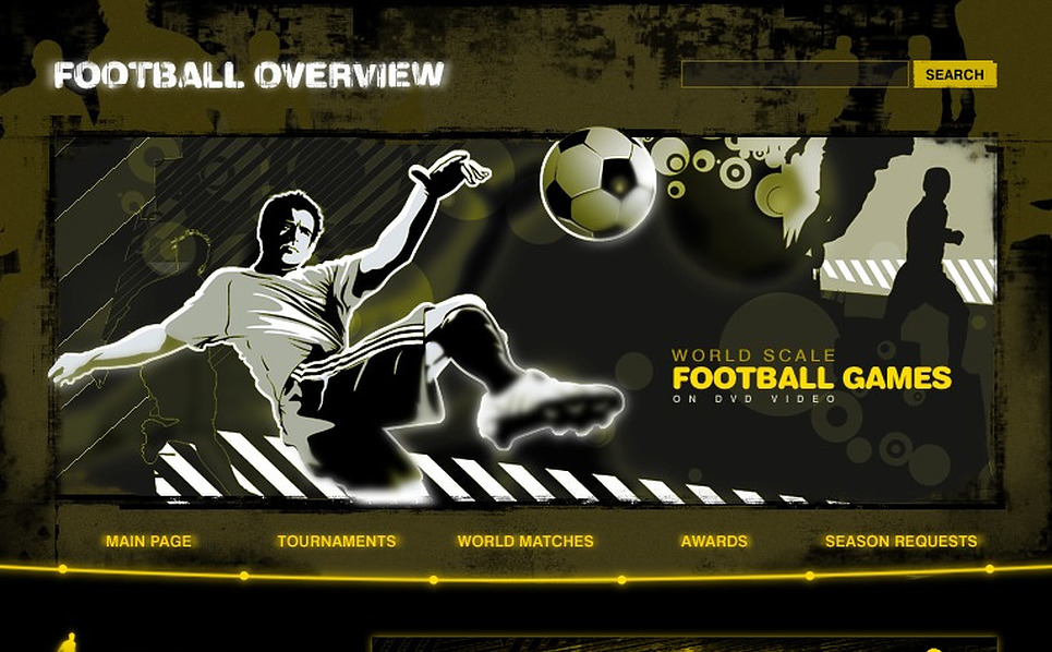 soccer website template