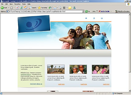 Website Template #21364