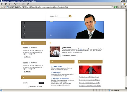 Website Template #21367