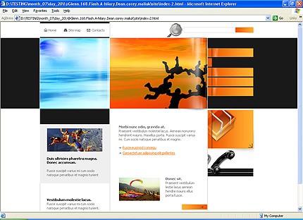 Website Template #21370