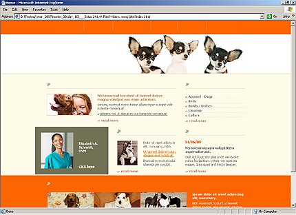 Website Template #21373