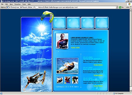 Website Template #21377
