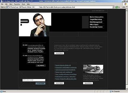 Website Template #21378