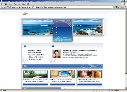 Website Template #21380