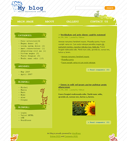 Website Template #21392