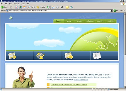 Website Template #21395