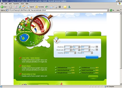 Website Template #21400