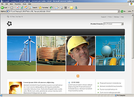 Website Template #21426