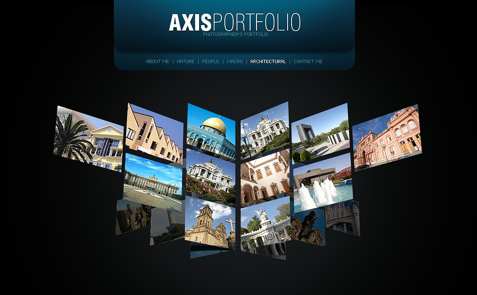 Photographer Portfolio Flash Template 21431