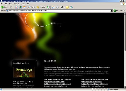 Website Template #21432